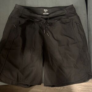 Willie Women's Black Athletic Shorts